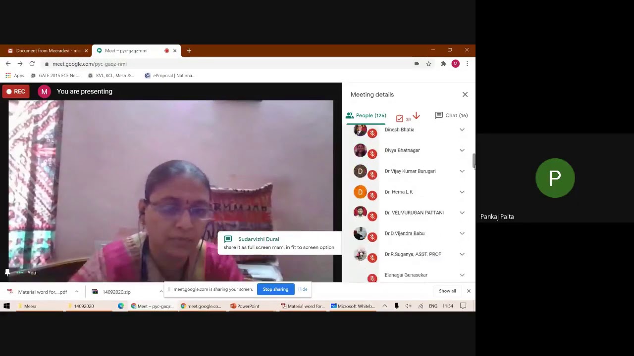 AICTE ATAL FDP Day1-Session 2 Dr.T.Meeradevi/ ECE/ Kongu Engineering ...