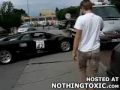 Dumbass Lamborghini Driver Owns Himself Trying to Showoff