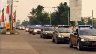 Iring2an Mobil Polisi, Suara Sirine, Lampu Strobo| Motorcade of Police Cars, Sirens, Strobe Lights