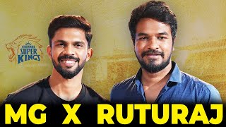 🚨 Ruturaj Exposes 🤫 Dhoni's Secrets!! 😱 @StarSportsTamil   | MG x Ruturaj | Madan Gowri | Tamil