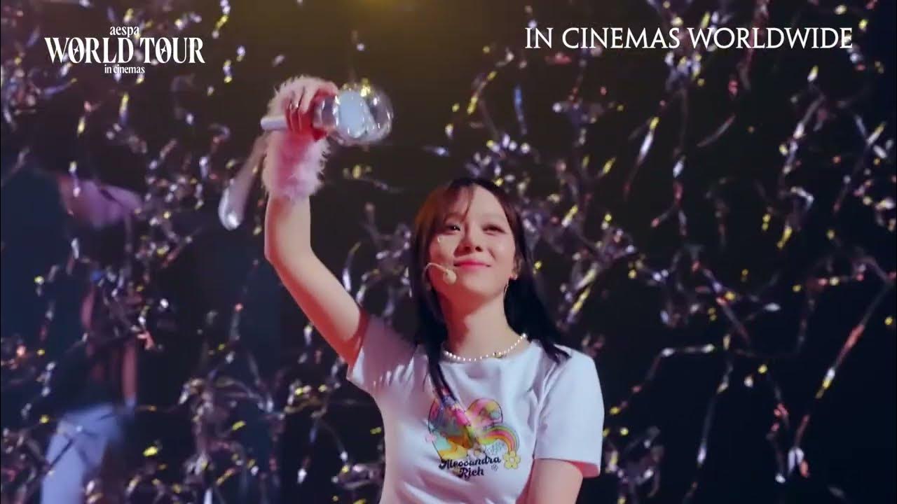 aespa World Tour in cinemas Official Trailer YouTube