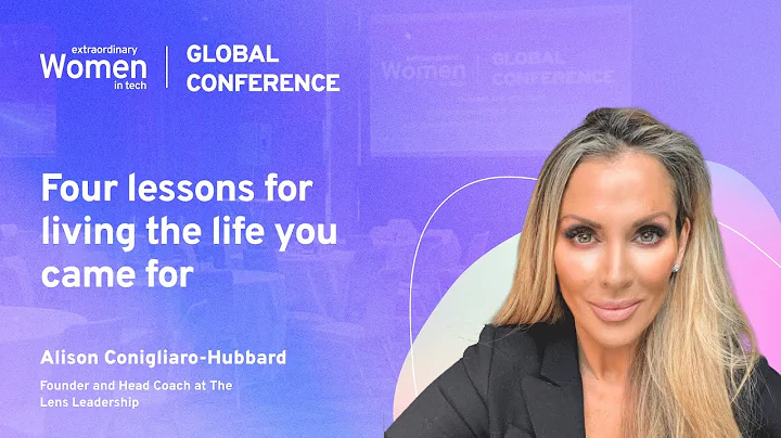 Four lessons for living the life you came for| Ali...
