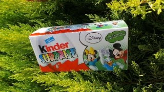 Набор шоколадных яиц Киндер Сюрприз "Микки Маус"/ A SET OF KINDER SUPRRISE - MICKEY MOUSE