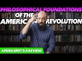 Philosophical Foundations of the American Revolution and Their Impact on Colonial Attitudes