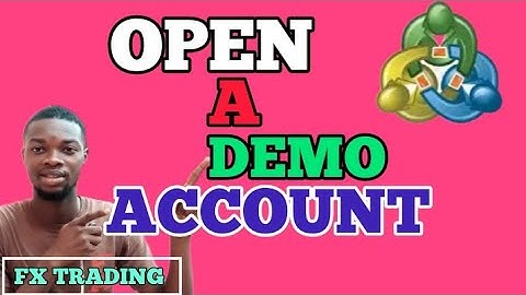 How to Open a Demo Account On MT4 on mobile phone|#forextrading #tranding #tutorial #viral