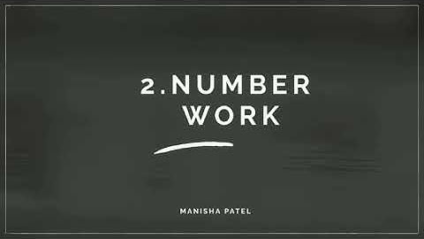 2.Number work | Std 4|Different breakups of no.