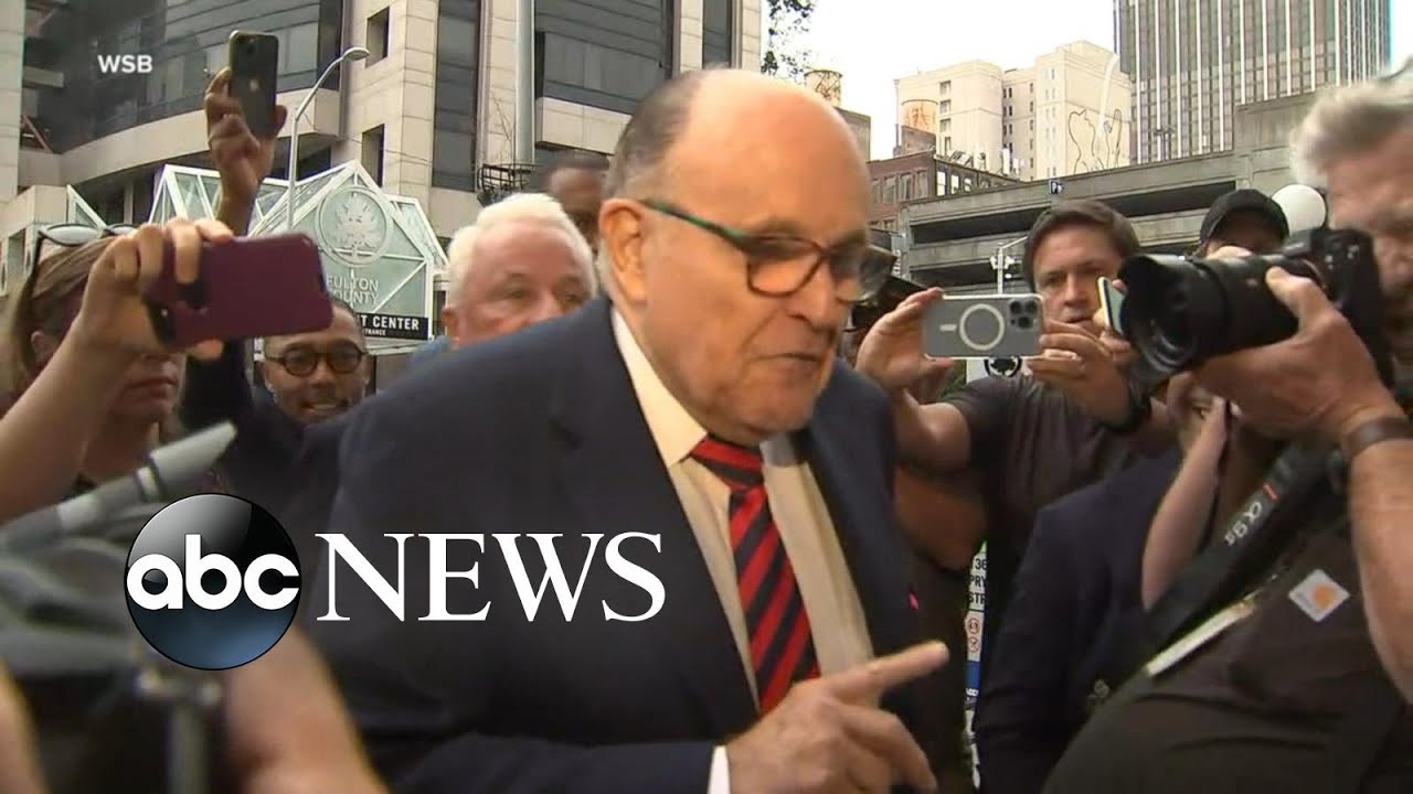 Rudy Giuliani testifies in Georgia grand jury investigation of election interference