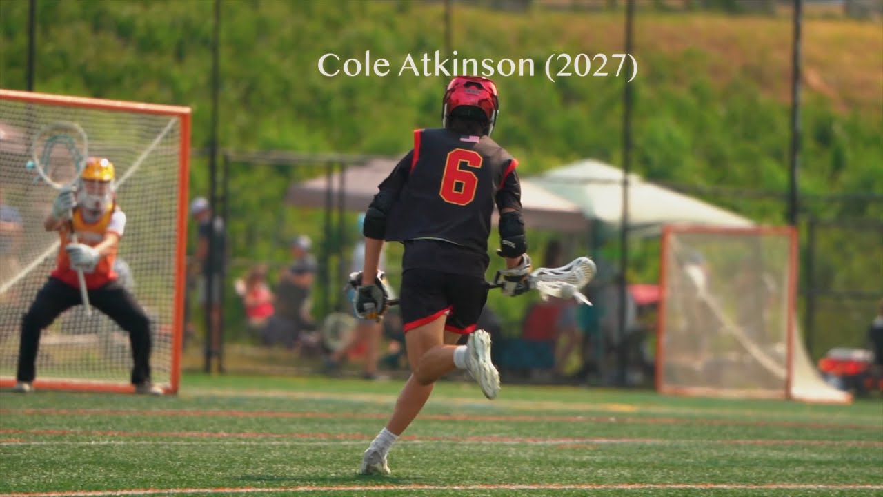 Cole Atkinson Lacrosse Highlights C/O 2027 - YouTube
