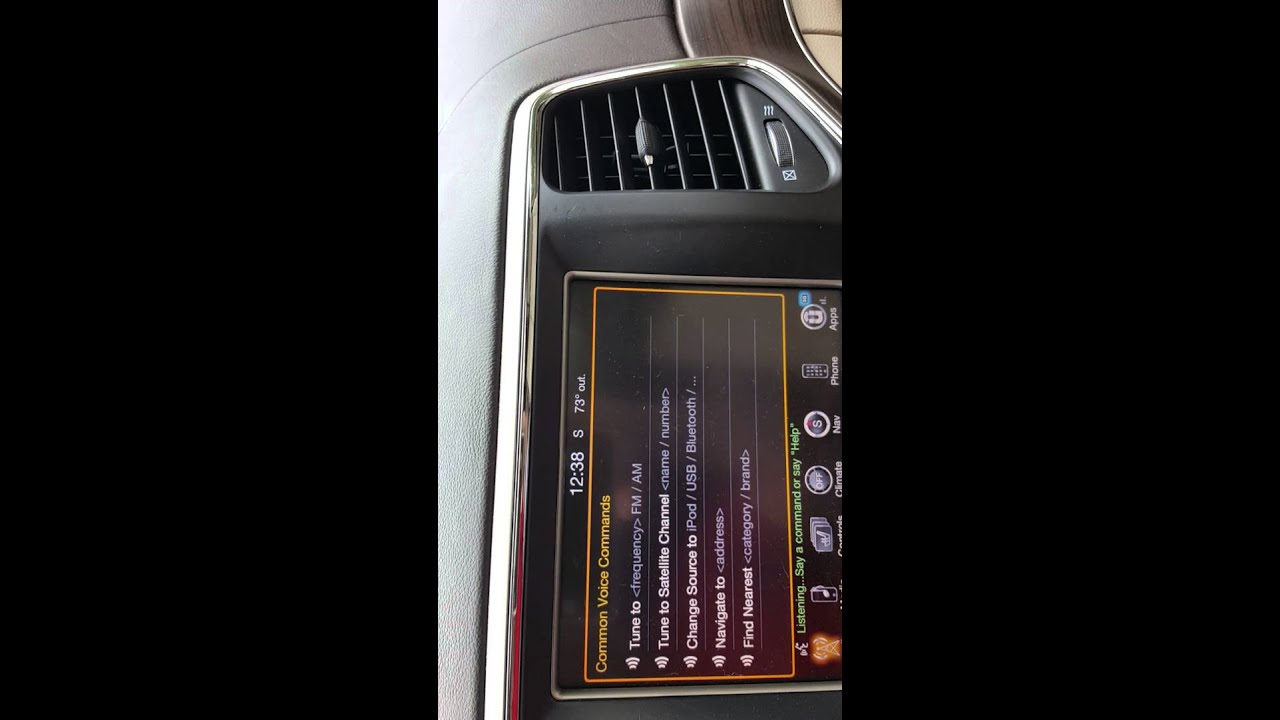 2014 Chrysler Jeep Grand Cherokee - Touch Screen - YouTube