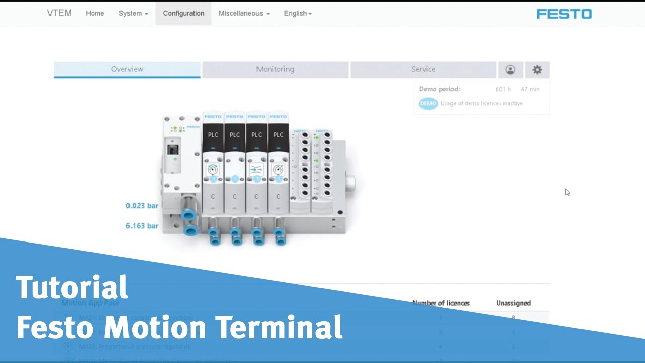 Festo Motion Terminal (VTEM) Parameterization in Rockwell Studio 5000 ...