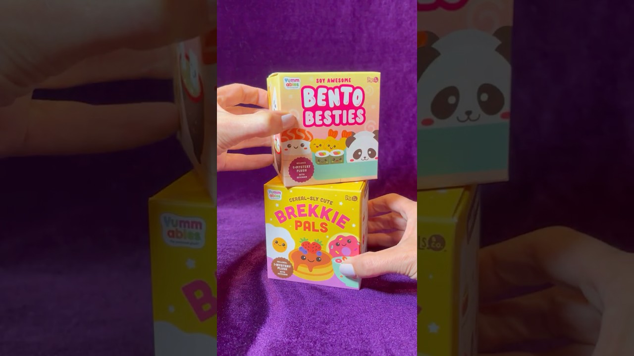 [ASMR] Unbox the CUTEST Yummables Food Plushies EVER?