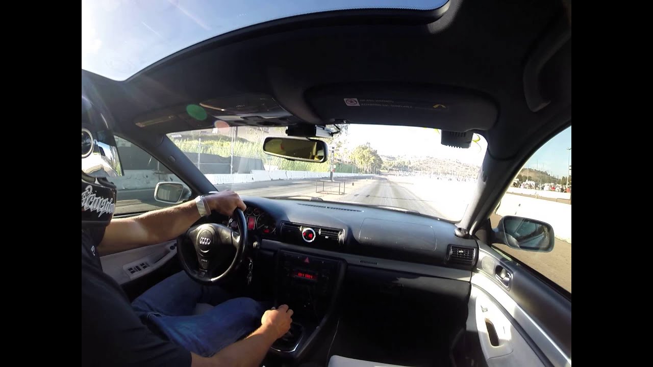 B5 S4's drag racing @ SocalEuro