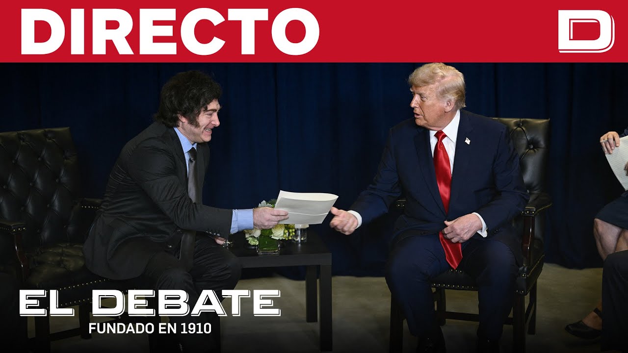 DIRECTO | Trump recibe a Milei en la Casa Blanca tras firmar el acuerdo ...
