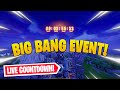 FORTNITE BIG BANG EVENT COUNTDOWN LIVE🔴 24/7 - Fortnite Chapter 5 Season 1 Countdown!