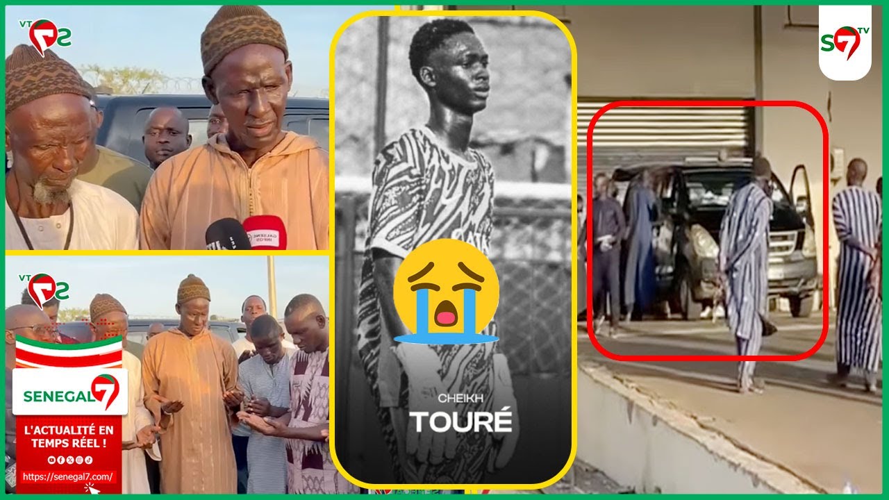 Les tristes images de l’arrivée de la depouille de Cheikh Touré: temoignages poignants de son père