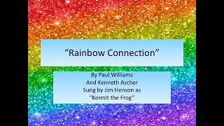 Rainbow Connection w/Lyrics