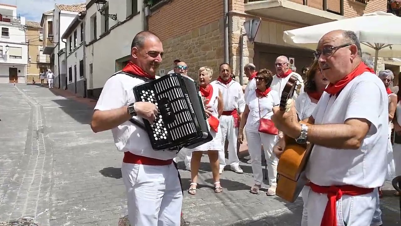 RONDA JOTERA EN FIESTAS DE SANTACARA AÑO 2024