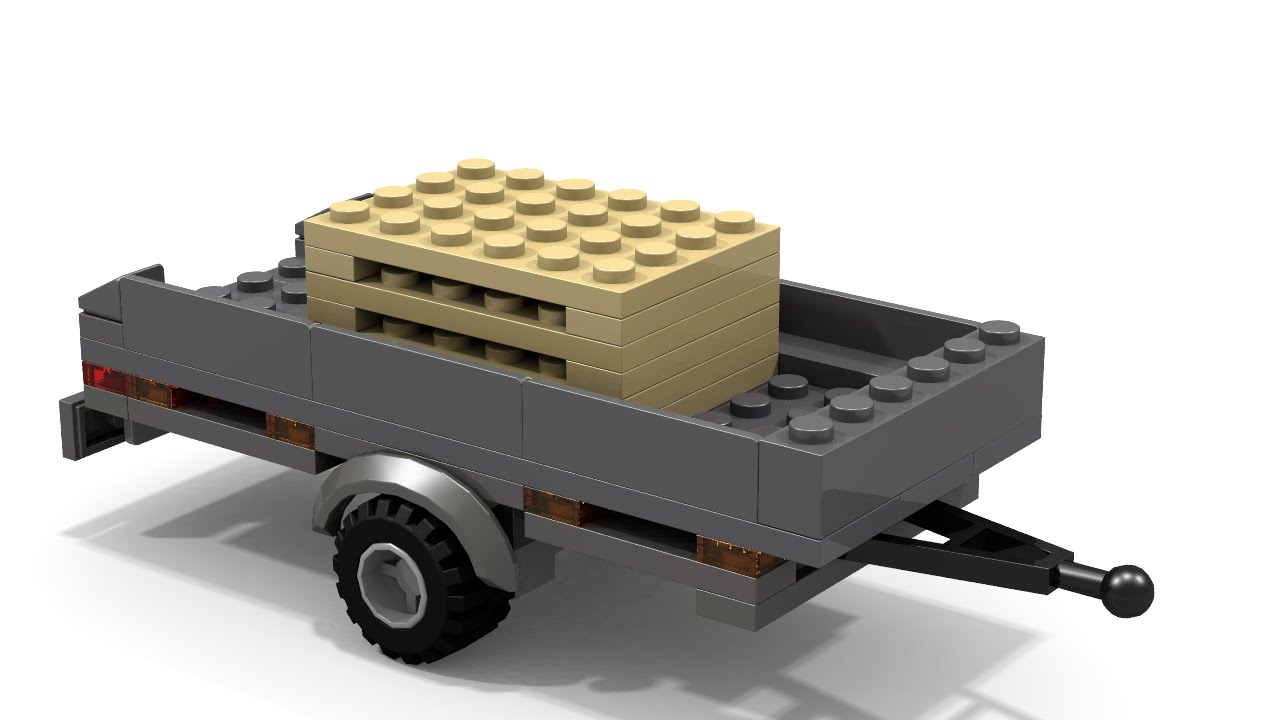 LEGO Palette Trailer MOC Instructions - YouTube