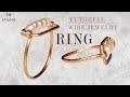 Easy Ring/DIY Ring/Wire Wrap Ring Tutorial/DIY Jewelry/How to make/ DIY Accessories