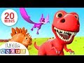 We Are The Dinosaurs, Yum Yum Vegetables, Where is my Fin +More Kids Songs by Little Angel