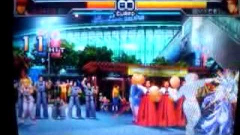 orochi chris combo kof 2002 um