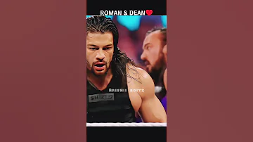 Roman Reigns Saves Dean Ambrose🥹♥️♥️|| Friendship Status || #romanreigns #shorts #wwe #viral