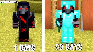 Survive 1 To 50 Days In Minecraft Survival