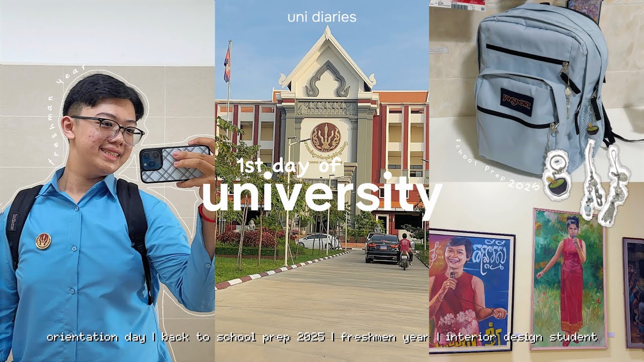 first day of university vlog📓: back2school prep, 5AM wake up, freshman year, classes, etc.