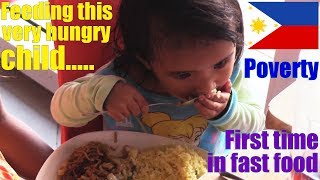 Please Someone Feed this Hungry Child. Feeding Hungry Filipino Children in the Philippines