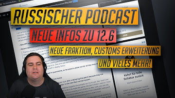 NEUE INFOS ZU 12.6 im russischen PODCAST mit Nikita! Escape from Tarkov Deutsch