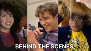 HSMTMTS cast behind the scenes of 2x07 “The Field Trip”