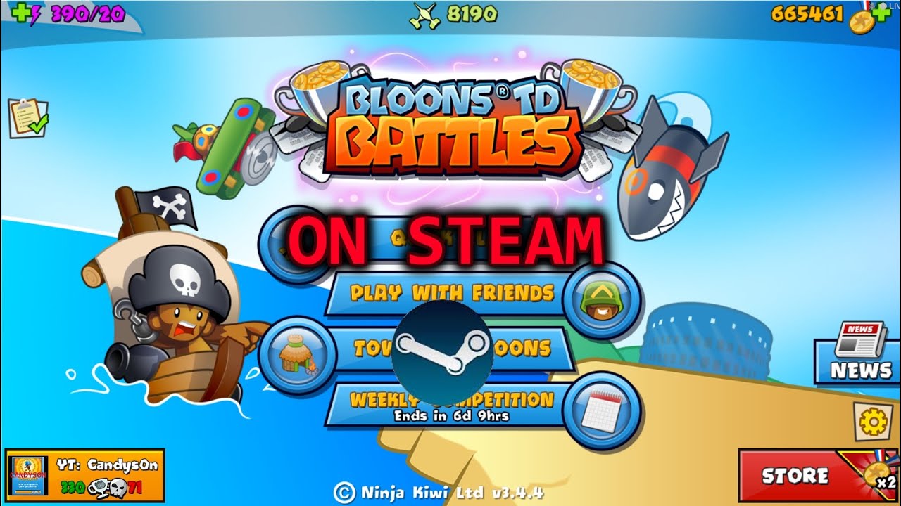 steam bloons td battles