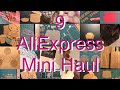 #72 [9]AliExpress Metal Cutting Die and Clear Stamp Mini Haul, Quick Review and Info.