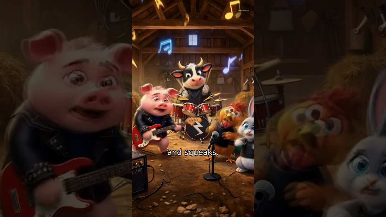 Farm Friends Start a Band