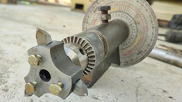 This combination technique is not taught in schools, special lathes, metal processing