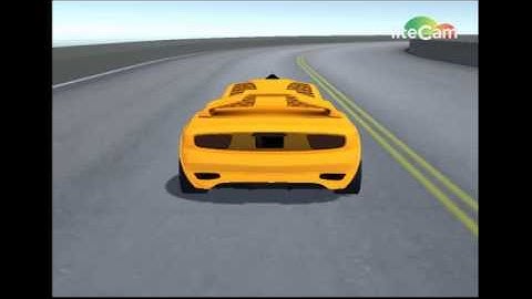 my first race track in Unity 3D