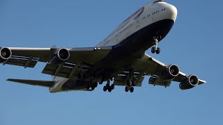 BA 747 is saved! G-CIVW.  Final flight to Dunsfold. Spectacular “Go around”  & landing. 22.10.20