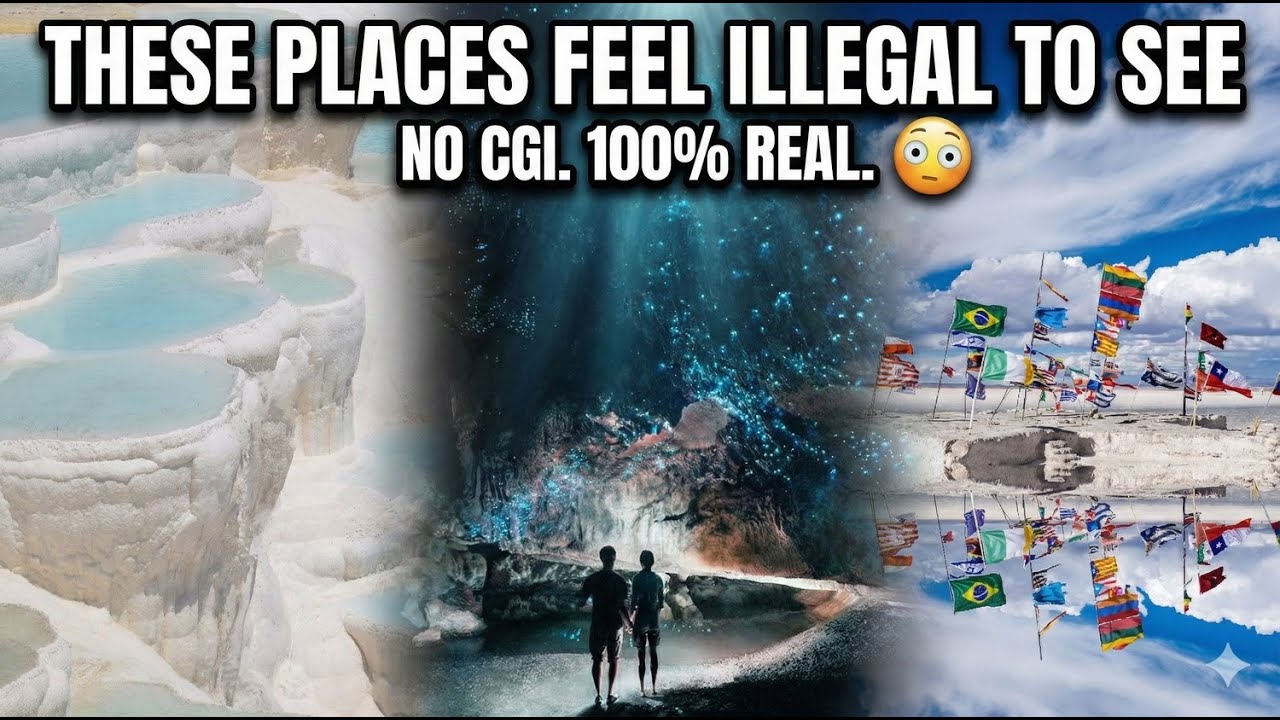 Places That Look FAKE But Are 100% Real (Mind-Blowing)