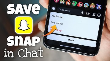 How to Save Snaps in Chat on Snapchat