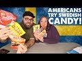 Americans Try Swedish Candy for the First Time! Djungelvrål FAIL!
