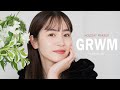 【GRWM】ドレスアップしてお出かけする日のホリデーラメメイク🎄 with hince