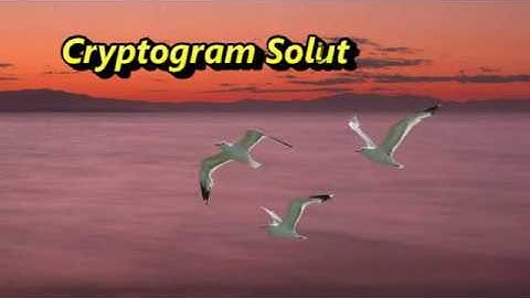 Cryptogram Solution Oct. 1, 2018 - Uncle Vinny