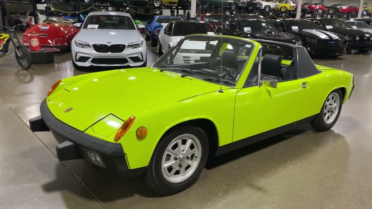 1974 Porsche 914 2.0 in Ravenna Green - YouTube