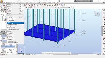 01-Robot Structural Analysis Building (4 Stories)