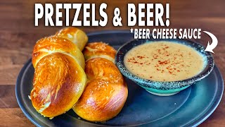 How To Make The BEST Homemade Soft PRETZELS With BEER Cheese Sauce screenshot 2
