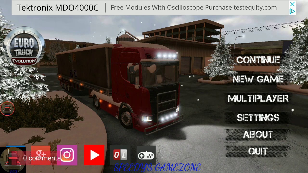 Euro Truck Evolution Game play YouTube