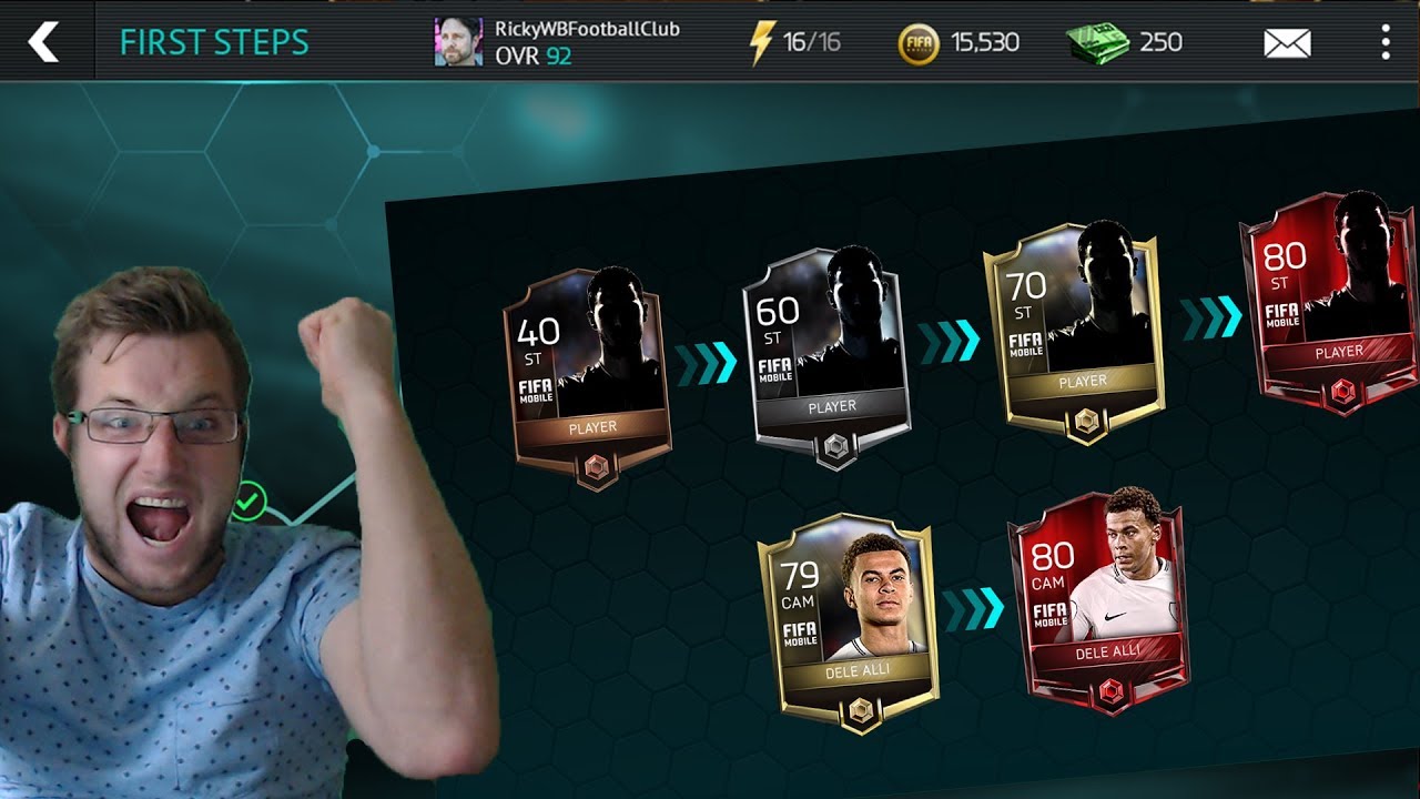 how to rank up fifa mobile 18