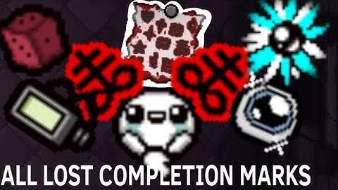ALL COMPLETION MARKS ON THE LOST! (RTDG)