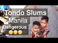 Tondo Slum, Manila, Philippines 🇵🇭 Shot in 4K