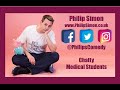 Chatty medical students at backyard comedy club  philip simon